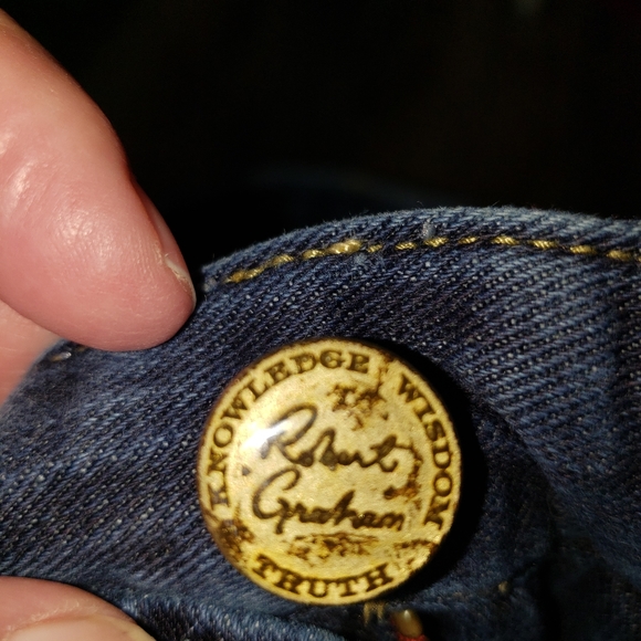 Vintage Robert Graham Jeans Size 38 Slim - Picture 9 of 12